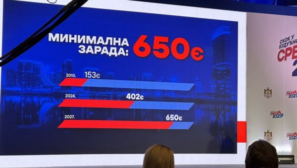 ОЗБИЉНЕ ЗЕМЉЕ КАО СРБИЈА ТО НЕ МОГУ Вучић објаснио зашто ће минимална зарада бити 650 евра, а не 800 ОЗБИЉНЕ ЗЕМЉЕ КАО СРБИЈА ТО НЕ МОГУ Вучић објаснио зашто ће минимална зарада бити 650 евра, а не 800