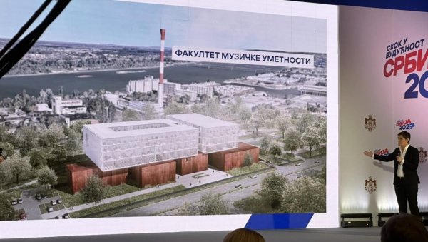 БРНАБИЋ: До 2027. имаћемо Факултет музичке уметности и додатни анекс Факултета ликовних уметности и примењене уметности БРНАБИЋ: До 2027. имаћемо Факултет музичке уметности и додатни анекс Факултета ликовних уметности и примењене уметности