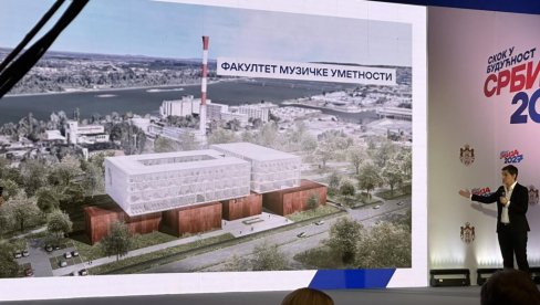 БРНАБИЋ: До 2027. имаћемо Факултет музичке уметности и додатни анекс Факултета ликовних уметности и примењене уметности БРНАБИЋ: До 2027. имаћемо Факултет музичке уметности и додатни анекс Факултета ликовних уметности и примењене уметности