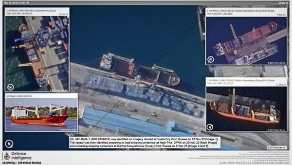 БРИТАНЦИ ОБЈАВИЛИ ФОТОГРАФИЈЕ: Ово је оружје које Северна Кореја шаље Русији БРИТАНЦИ ОБЈАВИЛИ ФОТОГРАФИЈЕ: Ово је оружје које Северна Кореја шаље Русији
