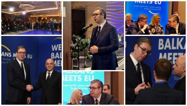 ПАНЕЛ-ДИСКУСИЈА ЛИДЕРА У СКОПЉУ: Вучић говори о економији, Курти провоцира (ФОТО/ВИДЕО) ПАНЕЛ-ДИСКУСИЈА ЛИДЕРА У СКОПЉУ: Вучић говори о економији, Курти провоцира (ФОТО/ВИДЕО)