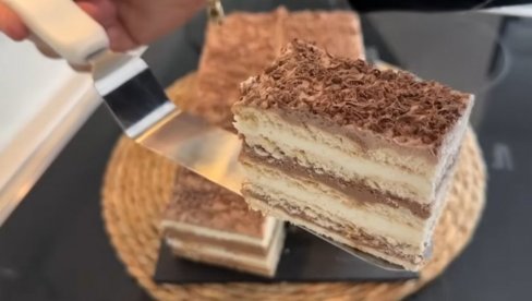 SOČNA, KREMASTA I NE PEČE SE: Keks torta sa 2 čokoladna fila, gotova očas posla (VIDEO) SOČNA, KREMASTA I NE PEČE SE: Keks torta sa 2 čokoladna fila, gotova očas posla (VIDEO)
