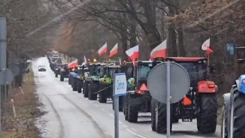 PROTESTI ŠIROM ZEMLJE: Poljski poljoprivrednici izašli na ulice (VIDEO)