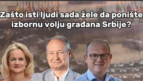 UZDANICE SRPSKE OPOZICIJE: Žele da dovedu svoje favorite na vlast i proglase Srbe za genocidan narod UZDANICE SRPSKE OPOZICIJE: Žele da dovedu svoje favorite na vlast i proglase Srbe za genocidan narod
