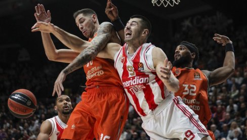 VALENSIJA OSLABLJENA U BEOGRADU: Španci bez važnog igrača protiv Crvene zvezde