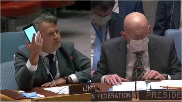 ТРЕНУТАК КАДА СУ СВИ У САВЕТУ БЕЗБЕДНОСТИ САЗНАЛИ ДА ЈЕ ПОЧЕО РАТ: Телефони су полудели, Рус није имао појма (ВИДЕО) ТРЕНУТАК КАДА СУ СВИ У САВЕТУ БЕЗБЕДНОСТИ САЗНАЛИ ДА ЈЕ ПОЧЕО РАТ: Телефони су полудели, Рус није имао појма (ВИДЕО)
