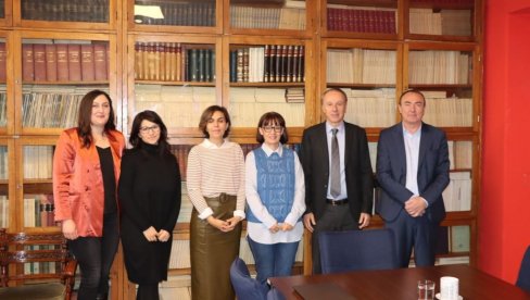 INSTITUT ZA MEDICINSKA ISTRAŽIVANJA DOBIO TRI MEĐUNARODNA PROJEKTA: Rektor Univerziteta u Beogradu Vladan Đokić posetio istraživače INSTITUT ZA MEDICINSKA ISTRAŽIVANJA DOBIO TRI MEĐUNARODNA PROJEKTA: Rektor Univerziteta u Beogradu Vladan Đokić posetio istraživače
