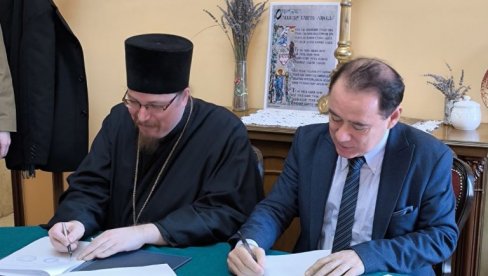 PONOSNI NA 230 GODINA TRAJANJA : Saradnja Bogoslovije Svetog Arsenija i KCV „Miloš Crnjanski“ PONOSNI NA 230 GODINA TRAJANJA : Saradnja Bogoslovije Svetog Arsenija i KCV „Miloš Crnjanski“
