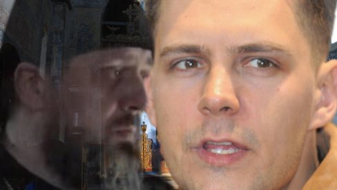 ПРВИ ПУТ ЗАЈЕДНО У МАНАСТИРУ: Биковић са братом игуманом одао почаст ПРВИ ПУТ ЗАЈЕДНО У МАНАСТИРУ: Биковић са братом игуманом одао почаст