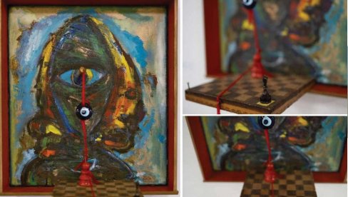 CRNA BOGINJA U POMPEJI: Radovi Saše Petrovića, u novobeogradskoj Blok galeriji CRNA BOGINJA U POMPEJI: Radovi Saše Petrovića, u novobeogradskoj Blok galeriji