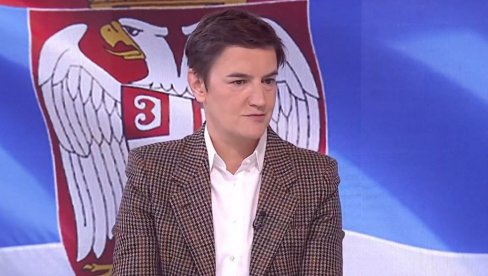 DOK VUČIĆ BIJE NAJTEŽU BITKU VEČERAS, OPOZICIJA SE NIJE UDOSTOJILA DA SPOMENE SRBE SA KiM Brnabić: Tražili su da se kazni Srbija DOK VUČIĆ BIJE NAJTEŽU BITKU VEČERAS, OPOZICIJA SE NIJE UDOSTOJILA DA SPOMENE SRBE SA KiM Brnabić: Tražili su da se kazni Srbija