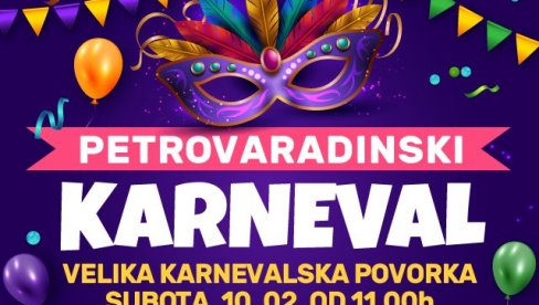 KARNEVAL ZATVARA BEOGRADSKU ULICU : U subotu promena režima saobraćaja u Petrovaradinu KARNEVAL ZATVARA BEOGRADSKU ULICU : U subotu promena režima saobraćaja u Petrovaradinu