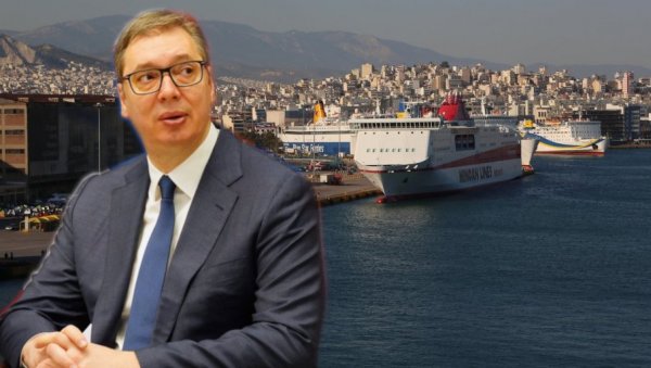ХОЋЕМО ДА КУПИМО ДЕО ЛУКА ПИРЕЈ И СОЛУН: Вучић - Ми имамо паре, то није проблем ХОЋЕМО ДА КУПИМО ДЕО ЛУКА ПИРЕЈ И СОЛУН: Вучић - Ми имамо паре, то није проблем