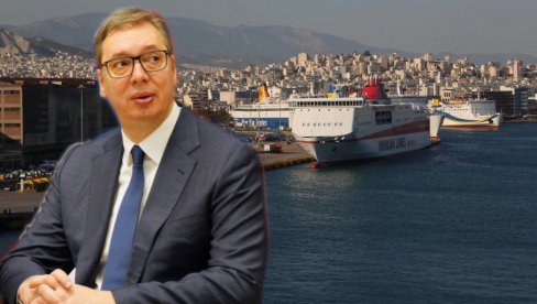 HOĆEMO DA KUPIMO DEO LUKA PIREJ I SOLUN: Vučić - Mi imamo pare, to nije problem HOĆEMO DA KUPIMO DEO LUKA PIREJ I SOLUN: Vučić - Mi imamo pare, to nije problem