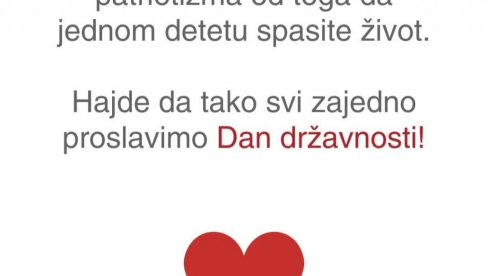 POMOZITE LEČENJE DECE OBOLELE OD MALIGNIH BOLESTI: Akcija prikupljanja krvi u Novom Sadu u četvrtak, 15. februara POMOZITE LEČENJE DECE OBOLELE OD MALIGNIH BOLESTI: Akcija prikupljanja krvi u Novom Sadu u četvrtak, 15. februara