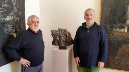 SKULPTURA NA POKLON ZA DAN DRŽAVNOSTI : Novosadski vajar Andreja Baćo Vasiljević darivao „Poklon zbirku Rajka Mamuzića“ SKULPTURA NA POKLON ZA DAN DRŽAVNOSTI : Novosadski vajar Andreja Baćo Vasiljević darivao „Poklon zbirku Rajka Mamuzića“