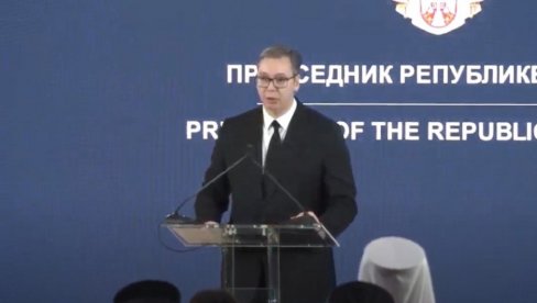 VUČIĆ DODELIO DRŽAVNA ODLIKOVANJA: Novostima Sretenjski orden (VIDEO)