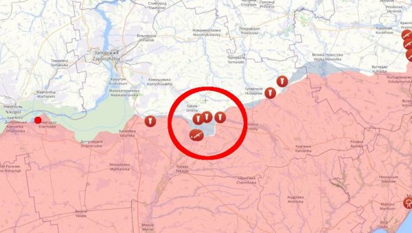 ЈАВИЛИ СЕ РУСИ: У току су жестоке борбе, непријатељ трпи губитке (МАПА) ЈАВИЛИ СЕ РУСИ: У току су жестоке борбе, непријатељ трпи губитке (МАПА)
