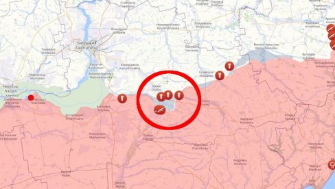 ЈАВИЛИ СЕ РУСИ: У току су жестоке борбе, непријатељ трпи губитке (МАПА) ЈАВИЛИ СЕ РУСИ: У току су жестоке борбе, непријатељ трпи губитке (МАПА)