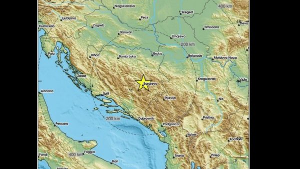 САРАЈЕВО ПОГОДИО НОВИ ЗЕМЉОТРЕС: Други потрес данас у главном граду БиХ (ФОТО) САРАЈЕВО ПОГОДИО НОВИ ЗЕМЉОТРЕС: Други потрес данас у главном граду БиХ (ФОТО)