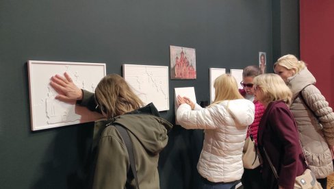 DODIROM KROZ NADEŽDINO STVARALAŠTVO: Gostovanje izložbe za slepe i slabovide u Tiflološkom muzeju u Zagrebu DODIROM KROZ NADEŽDINO STVARALAŠTVO: Gostovanje izložbe za slepe i slabovide u Tiflološkom muzeju u Zagrebu