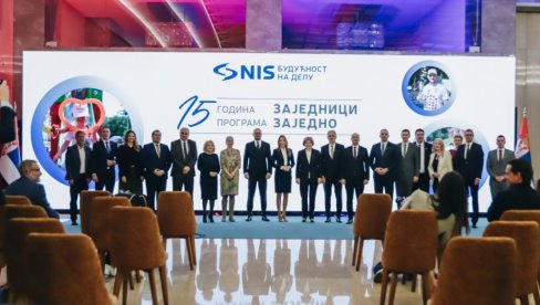 JUBILEJ PROGRAMA „ZAJEDNICI ZAJEDNO“: NIS obeležava 15 godina podrške lokalnim zajednicama JUBILEJ PROGRAMA „ZAJEDNICI ZAJEDNO“: NIS obeležava 15 godina podrške lokalnim zajednicama