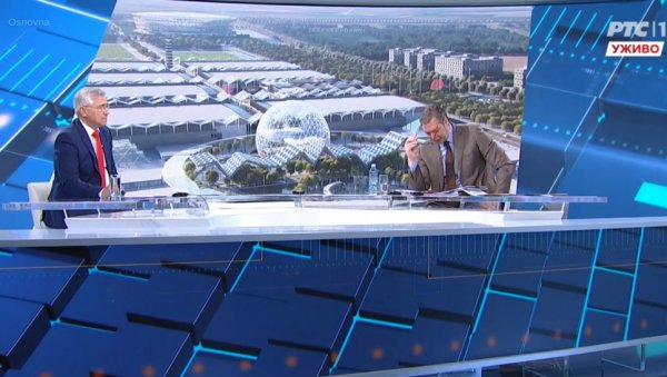 ПРЕДСЕДНИК ОТКРИО КОЛИКО ЕКСПО ЗНАЧИ Вучић: Све је део тога - од мамографа, болница, пруга.. ПРЕДСЕДНИК ОТКРИО КОЛИКО ЕКСПО ЗНАЧИ Вучић: Све је део тога - од мамографа, болница, пруга..