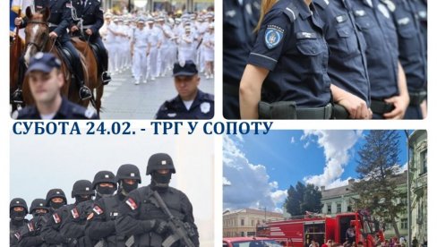 ZATVARANJE ULICA U CENTRU OPŠTINE SOPOT: Obustava zbog defilea MUP ZATVARANJE ULICA U CENTRU OPŠTINE SOPOT: Obustava zbog defilea MUP