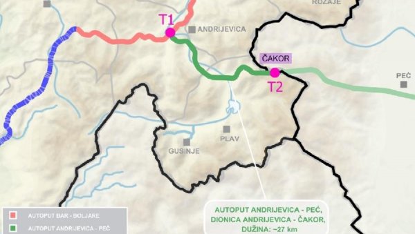 РАСПИСАН ТЕНДЕР ЗА ИДЕЈНО РЕШЕЊЕ ЗА АУТО-ПУТ АНДРИЈЕВИЦА - ПЕЋ РАСПИСАН ТЕНДЕР ЗА ИДЕЈНО РЕШЕЊЕ ЗА АУТО-ПУТ АНДРИЈЕВИЦА - ПЕЋ
