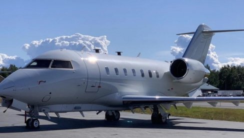 AMERIČKI BOMBARDIER ČELENDŽER 650 OBIGRAVA OKO SRBIJE: Leti tik uz naš vazdušni prostor (FOTO)