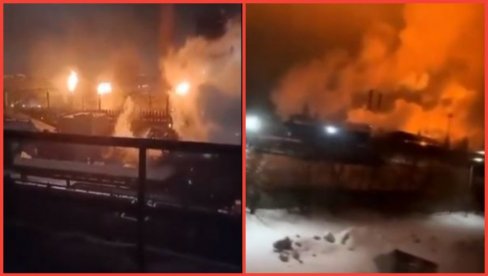 POGLEDAJTE - SNIMCI POGOĐENE RUSKE ČELIČANE: Masovni napad dronovima na Lipeck - Sve je u plamenu (VIDEO) POGLEDAJTE - SNIMCI POGOĐENE RUSKE ČELIČANE: Masovni napad dronovima na Lipeck - Sve je u plamenu (VIDEO)