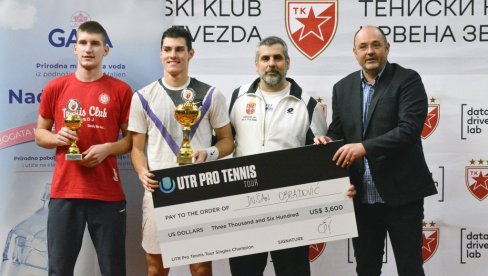 OBRADOVIĆU ŠAMPIONSKA TITULA: Pro turnir u Pančevu u organizaciji TK Crvena zvezda OBRADOVIĆU ŠAMPIONSKA TITULA: Pro turnir u Pančevu u organizaciji TK Crvena zvezda