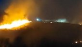 GORELO NISKO RASTINJE: Lokalizovan požar kod Ledinaca (VIDEO)