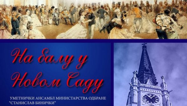 БРАВУРЕ НА БАЛУ У НОВОМ САДУ: Музички спектакл Уметничког ансамбла „Станислав Бинички“