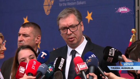 VUČIĆ O PUTINOVOM OBRAĆANJU: To je veliko pojačanje za rusku vojsku, nigde ništa nuklearno nisam čuo VUČIĆ O PUTINOVOM OBRAĆANJU: To je veliko pojačanje za rusku vojsku, nigde ništa nuklearno nisam čuo