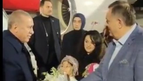 IZNENADAN SUSRET NA AERODROMU: Dodik i Erdogan naleteli jedan na drugog (VIDEO)