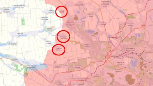 NAJNOVIJI IZVEŠTAJ MINISTARSTVA: Ruska vojska oslobodila tri mesta, nastavlja da napreduje (FOTO) NAJNOVIJI IZVEŠTAJ MINISTARSTVA: Ruska vojska oslobodila tri mesta, nastavlja da napreduje (FOTO)