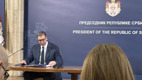 VUČIĆ O SITUACIJI NA KiM: U narednom periodu bićemo primorani da pronađemo alternativu za isplatu prinadležnosti našem narodu VUČIĆ O SITUACIJI NA KiM: U narednom periodu bićemo primorani da pronađemo alternativu za isplatu prinadležnosti našem narodu
