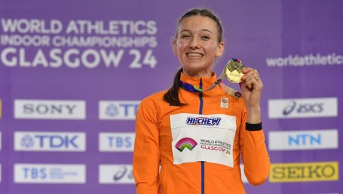 OBOREN SVETSKI REKORD: Femke Bol osvojila zlato na 400m u Glazgovu i ispisala istoriju kraljice sportova (VIDEO) OBOREN SVETSKI REKORD: Femke Bol osvojila zlato na 400m u Glazgovu i ispisala istoriju kraljice sportova (VIDEO)