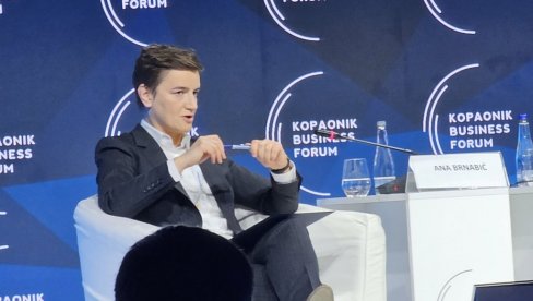 ПРЕМИЈЕРКА НА КОПАОНИК БИЗНИС ФОРУМУ: Србија одржала раст упркос кризама и тешким околностима у свету (ВИДЕО) ПРЕМИЈЕРКА НА КОПАОНИК БИЗНИС ФОРУМУ: Србија одржала раст упркос кризама и тешким околностима у свету (ВИДЕО)
