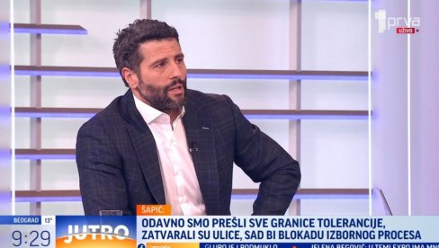 SVE GRANICE TOLERANCIJE ODAVNO SMO PREŠLI: Šapić - Najvažniji je razvoj Beograda s neupitnom srpskom politikom SVE GRANICE TOLERANCIJE ODAVNO SMO PREŠLI: Šapić - Najvažniji je razvoj Beograda s neupitnom srpskom politikom