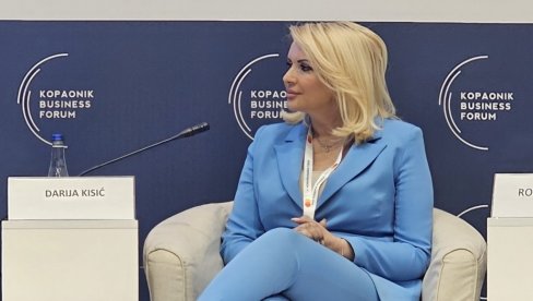 KISIĆ NA KOPAONIK BIZNIS FORUMU: Značajno se promenila uloga žene poslednjih decenija (VIDEO) KISIĆ NA KOPAONIK BIZNIS FORUMU: Značajno se promenila uloga žene poslednjih decenija (VIDEO)