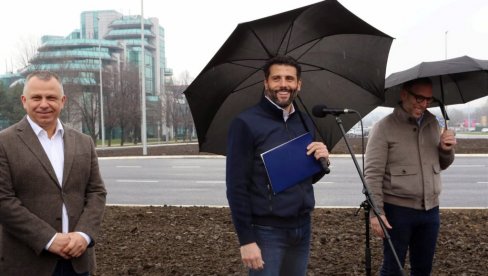 ŠAPIĆ OBIŠAO ZAVRŠENU DEONICU NA PRODUŽETKU BULEVARA ZORANA ĐINĐIĆA: Već sada se vide poboljšanja u funkcionisanju saobraćaja (FOTO)