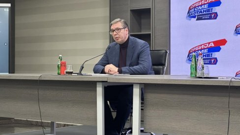 VUČIĆ POSLE SEDNICE PREDSEDNIŠTVA SNS: Pokret pravimo da bismo pomogli zemlji u najtežim uslovima VUČIĆ POSLE SEDNICE PREDSEDNIŠTVA SNS: Pokret pravimo da bismo pomogli zemlji u najtežim uslovima