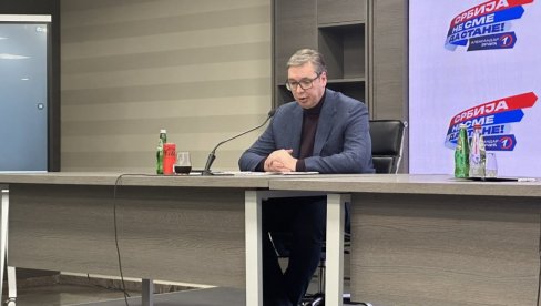 VAŽNO JE DA SE VLADA FORMIRA ŠTO PRE: Vučić - Glavni infrastrukturni projekti dobro napreduju VAŽNO JE DA SE VLADA FORMIRA ŠTO PRE: Vučić - Glavni infrastrukturni projekti dobro napreduju