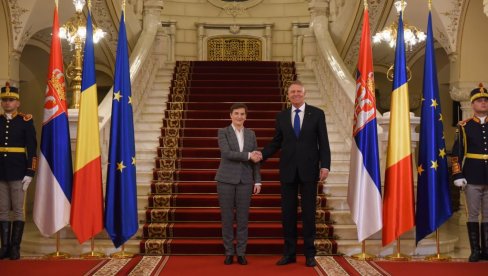 RUMUNIJA POTVRDILA PODRŠKU TERITORIJALNOM INTEGRITETU I SUVERENITETU SRBIJE: Brnabić i Johanis o saradnji dve zemlje na putu evro integracija RUMUNIJA POTVRDILA PODRŠKU TERITORIJALNOM INTEGRITETU I SUVERENITETU SRBIJE: Brnabić i Johanis o saradnji dve zemlje na putu evro integracija