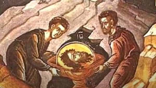 ДАНАС СЕ ОБЕЛЕЖАВА ОБРЕТЕЊЕ ГЛАВЕ СВЕТОГ ЈОВАНА КРСТИТЕЉА: Веровање каже - у поноћ се небо три пута отвара ДАНАС СЕ ОБЕЛЕЖАВА ОБРЕТЕЊЕ ГЛАВЕ СВЕТОГ ЈОВАНА КРСТИТЕЉА: Веровање каже - у поноћ се небо три пута отвара