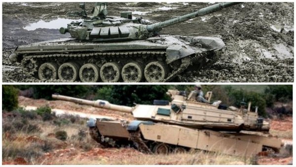РУСКИ Т-72Б3 ЈЕ ПРВИМ ХИЦЕМ УНИШТИО М1 АБРАМС: Који од два супарника има предност на украјинском фронту (ВИДЕО) РУСКИ Т-72Б3 ЈЕ ПРВИМ ХИЦЕМ УНИШТИО М1 АБРАМС: Који од два супарника има предност на украјинском фронту (ВИДЕО)