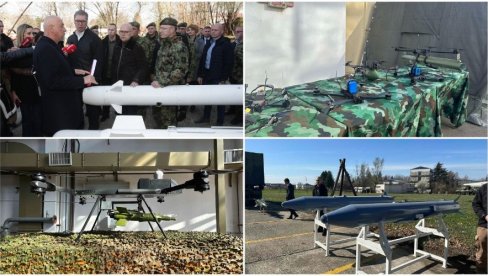 SRBIJA PRVA U REGIONU PUŠTA DRONOVE KAMIKAZE Vučić: Od 19. aprila deo našeg redovnog naoružanja SRBIJA PRVA U REGIONU PUŠTA DRONOVE KAMIKAZE Vučić: Od 19. aprila deo našeg redovnog naoružanja