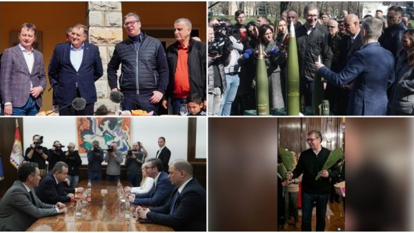 НЕДЕЉА СА ПРЕДСЕДНИКОМ: Вучић на Инстаграму објавио видео - Ову недељу обележили су вредни, часни и добри људи наше земље (ВИДЕО) НЕДЕЉА СА ПРЕДСЕДНИКОМ: Вучић на Инстаграму објавио видео - Ову недељу обележили су вредни, часни и добри људи наше земље (ВИДЕО)